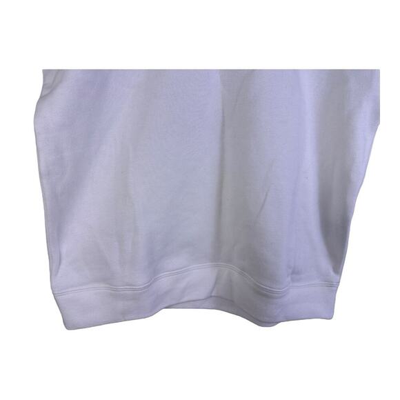 The Elder Statesman Sweatshirt Long Sleeve Fleece Crewneck XXS White W/ Sardinia - Picture 4 of 12